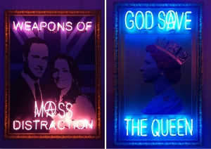 RISE gallery – The Light Within, Illuminati Neon