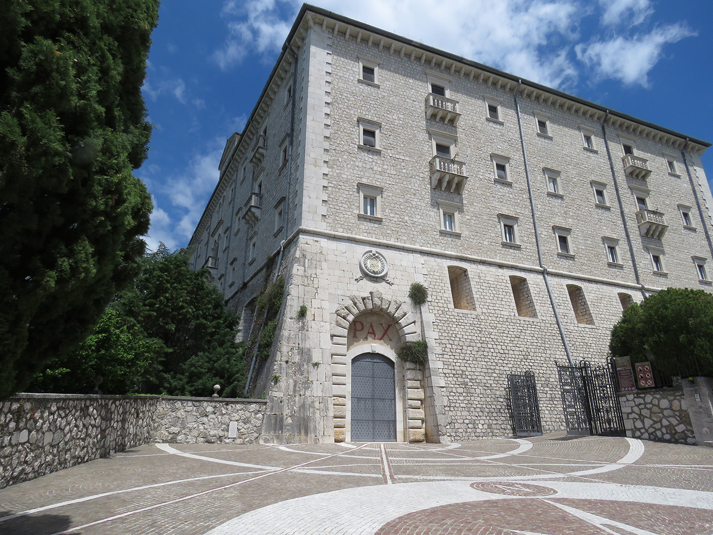 Montecassino Monastery, now