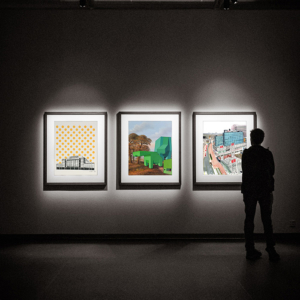 Virtual art gallery