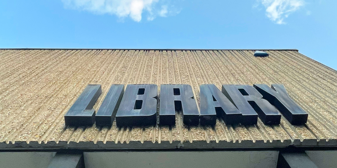 South Norwood brutalist library