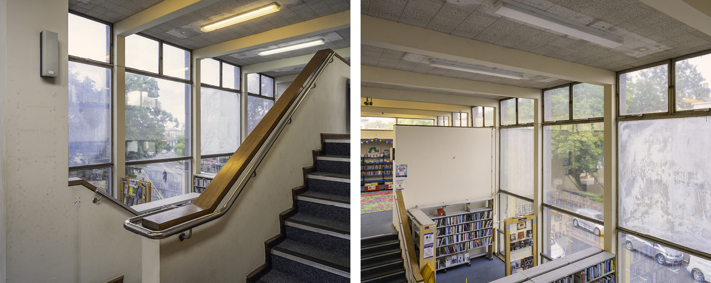 South Norwood brutalist library