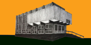 South Norwood brutalist library
