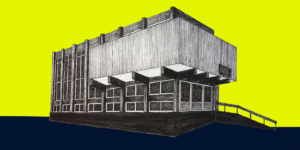 South Norwood brutalist library