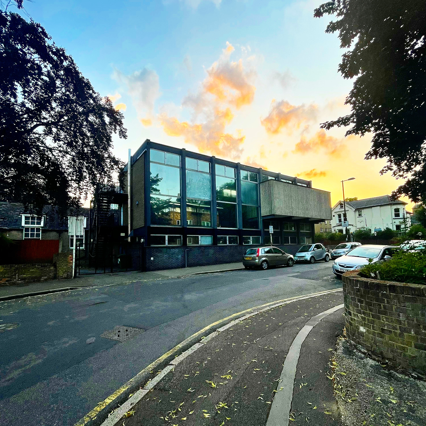 South Norwood brutalist library