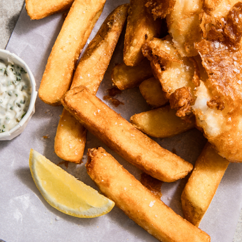 Fish ‘n’ chips with a twist