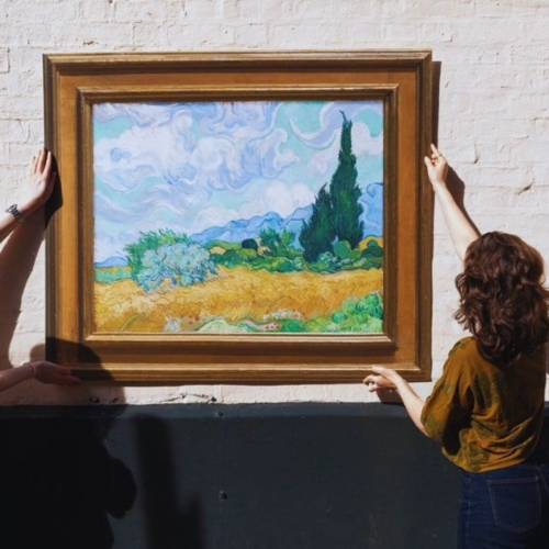 National paintings, local spaces