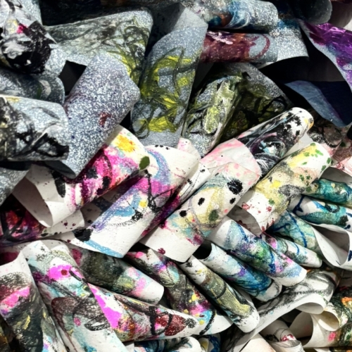 Glimmers, marmite and 500 metres of paint